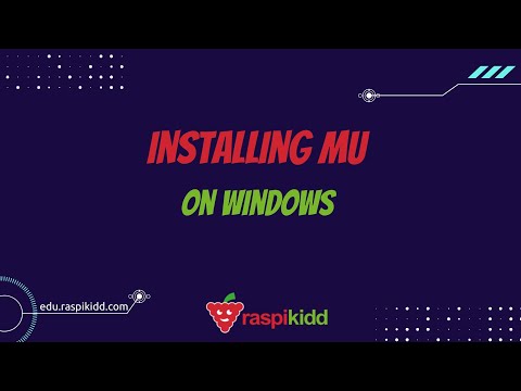 Installing Mu Python Editor on Windows
