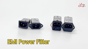 Single Phase EMI Power Filter 250VDC 50 / 60Hz IP40 For Coffee Equipment