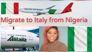 How to Migrate to Italy 🇮🇹 From Nigeria 🇳🇬 Through Marriage Reunion Join your Husband/wife