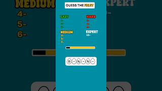 Guess the Fruit Without Vowels | Easy, Medium, Hard, Expert