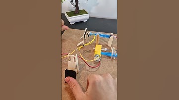 Safety Sensor Mechanism _ DC Motor | #dcgearmotor #techexperiments #dcmotor #diy