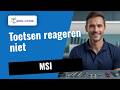 Problemen met de toetsen op je MSI-cambio carcasa del teclado? 🔧 Volledige diagnose en reparatie