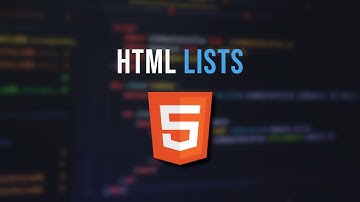 HTML Lists
