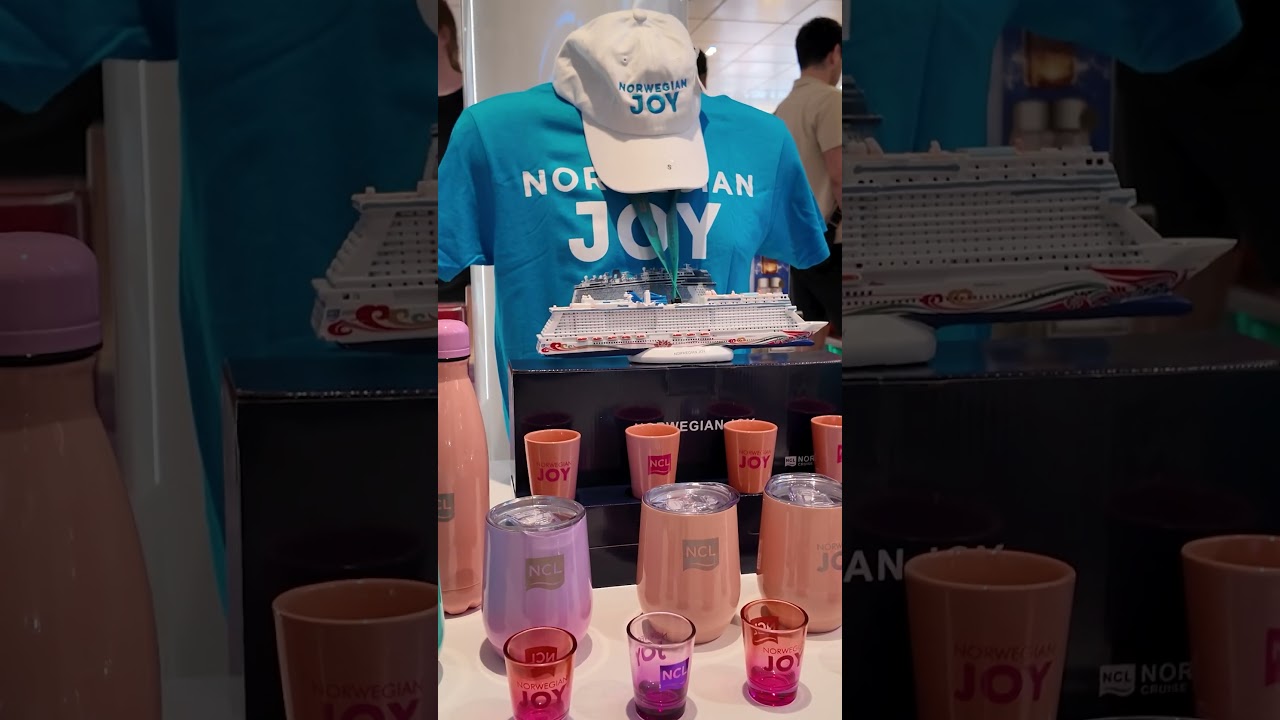 "🛍️ Shopping Spree on Norwegian Joy! 🌊✨  