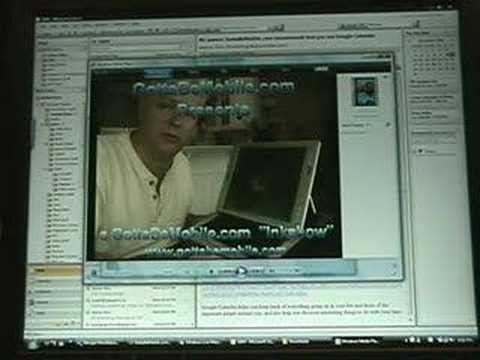 Windows Vista Flip 3D функция в действии. Фото.