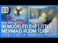 Remodeled The Little Mermaid Room Tour - Disney’s Art of Animation Resort