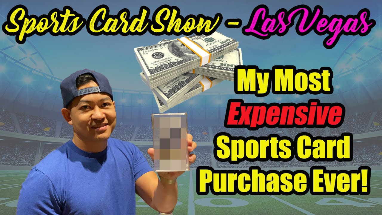 My Most Expensive Sports Card Purchase Ever, Las Vegas Show, Nostalgic