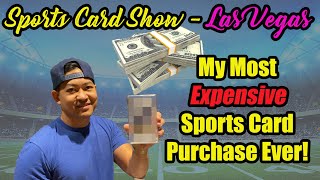 My Most Expensive Sports Card Purchase Ever, Las Vegas Show, Nostalgic Avenue Thecoffeebreakers101