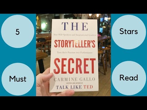 Book Review - The Storyteller's Secret - #publicspeaking