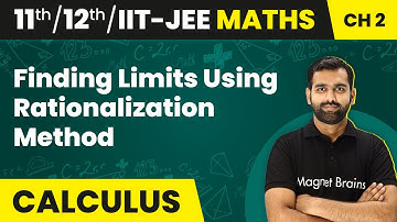 Finding Limits Using Rationalization Method - Limits | Class 11/12/IIT-JEE Maths Chapter 2 | 2024-25