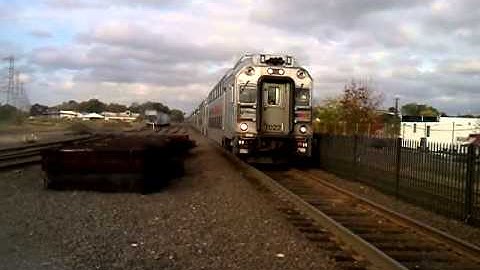 NJ Transit Equipment Move Flys At Bound Brook