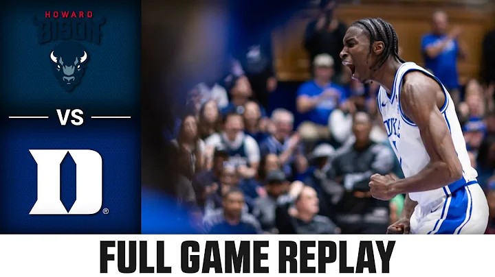Howard vs. Duke Full Game Replay | 2025-26 ACC Men's Basketball
