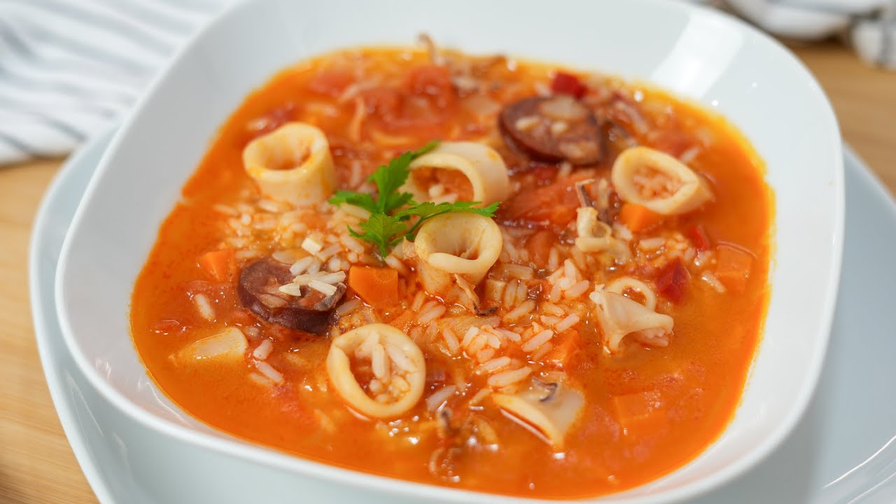 Arroz de Lulas Simples e Muito Saboroso!