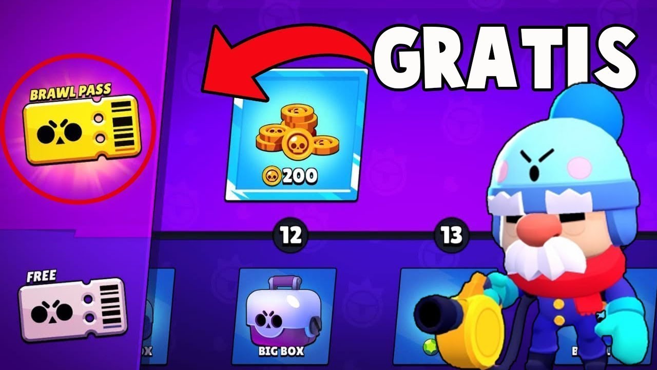COMO CONSEGUIR EL PASE DE BRAWL STARS GRATIS -ByyPedross._ - YouTube