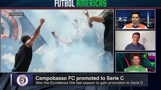 American actor & Campobasso owner Mark Consuelos joins #futbolamericas