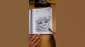Drawing Kakashi and Gojo! (#drawing, #art)