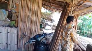 Balinese Umbrella Production In West Bali