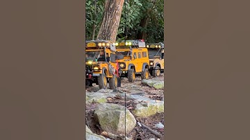 #4x4 defender #shortvideo #shorts #cameltrophy #landrover #d90 #d110 #offroad RC crawler extreme