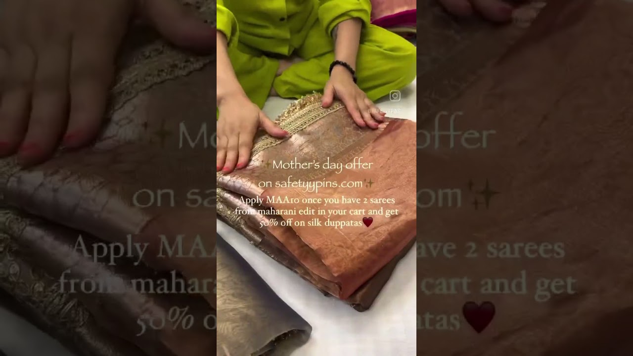 Maharani tissue silk sarees restocked | safetyypins.com | 