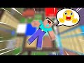 NOOB YÜKSEKTEN AŞAĞIYA ATLIYOR! 😱 - Minecraft