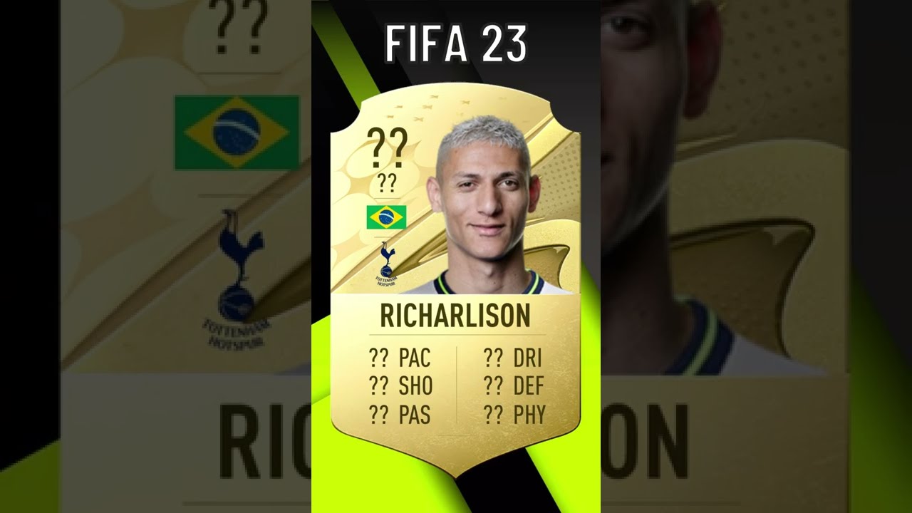 RICHARLISON Best And Worst Card Every FIFA 🇧🇷 FIFA 17 - FIFA 23