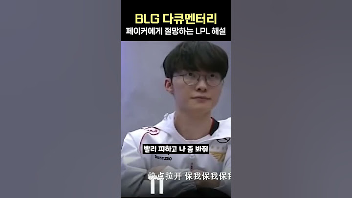 " 페이커에게 절망하는 중국 해설  "