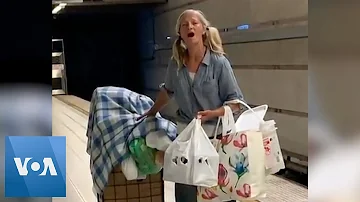 Angelic Voice of Homeless Woman in Los Angeles Subway Goes Viral