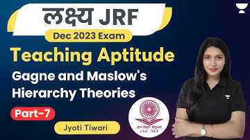 Teaching Aptitude | Gagne and Maslow