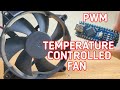 Diy temperature controlled fan using arduino