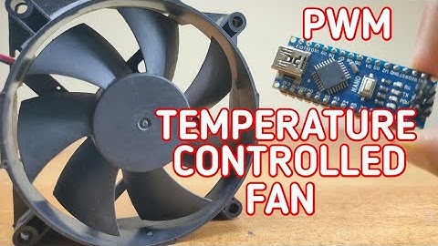 Diy temperature controlled fan using arduino