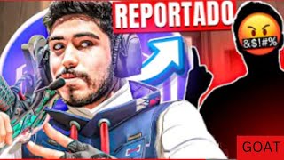 Aspas Amassou de Iso e foi reportado pro streamer gringo!!!