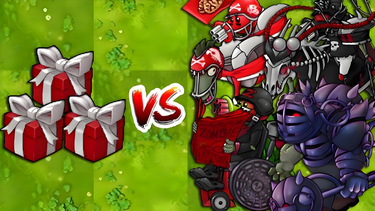 PVZ Fusion 3.1 Challenge - Random 3 Plants Box vs 30 All Zombies - Who ...