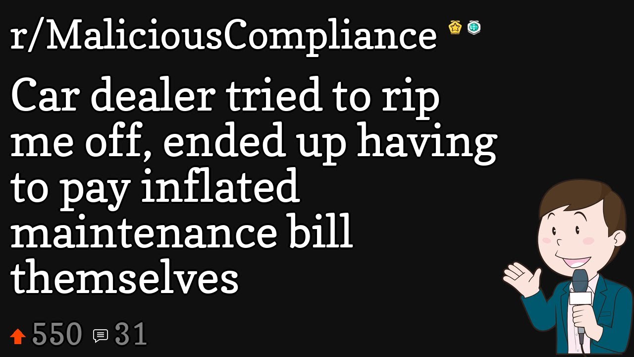 Car dealer tried to rip me off, ended up having to pay inflated
