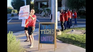 TDS workers rally for safer conditions, fair pay amid rising living costs