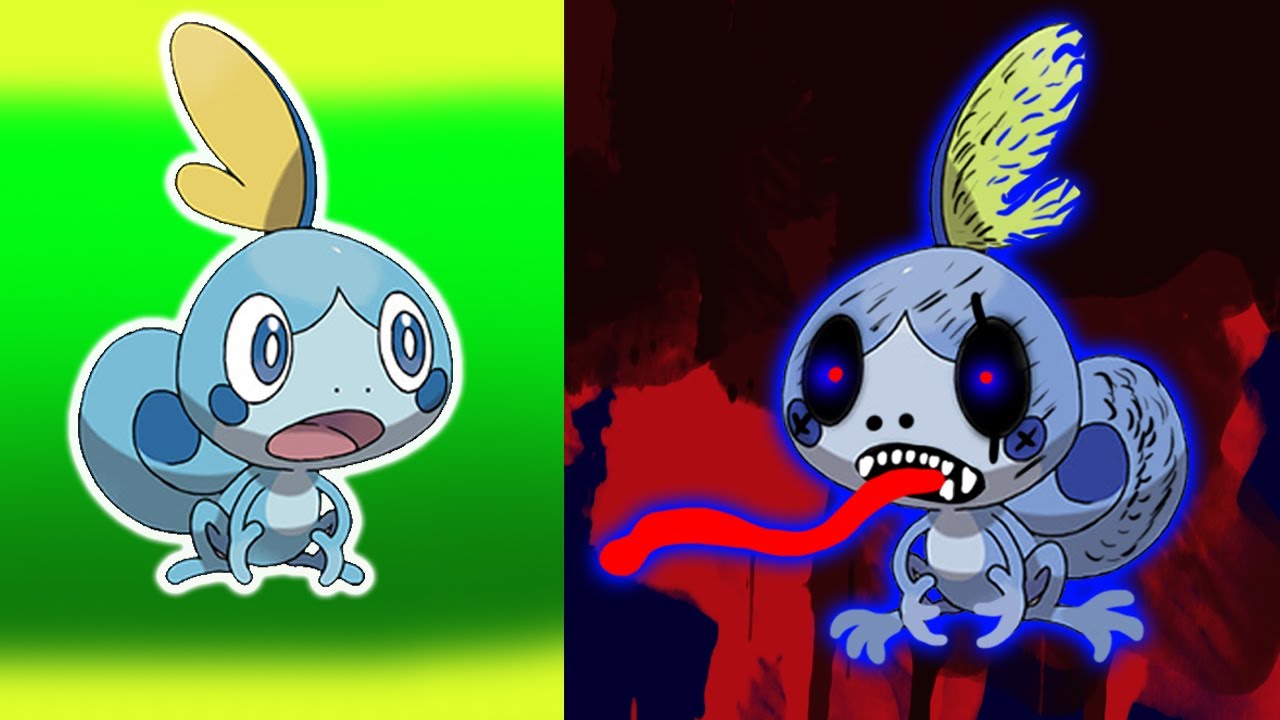 Go Catches Sobble! - Pokémon (2019) As HORROR VERSION