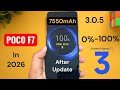 Poco F7 Charging After Update & Heating Test 🔥🔥🚀🚀 #pocof7