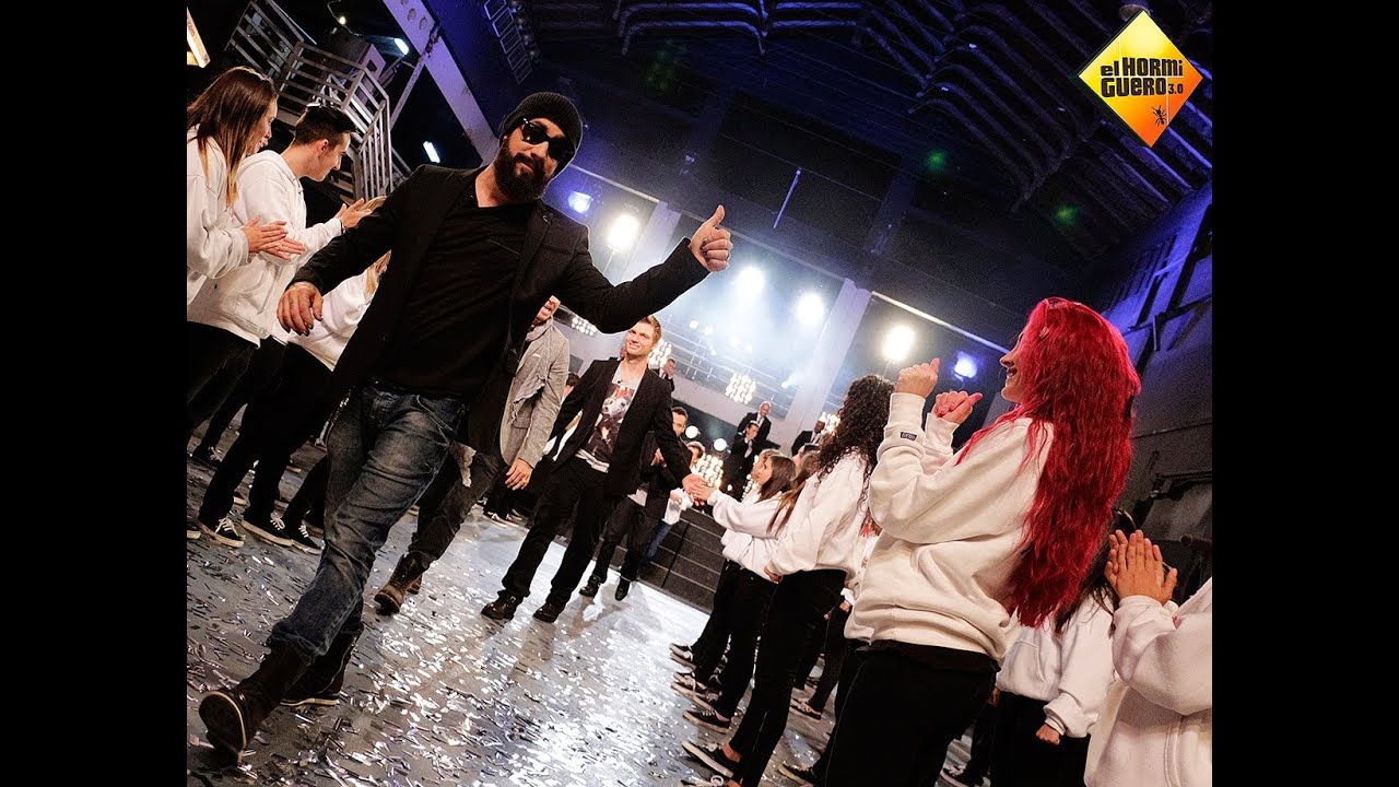 El Hombre de Negro sorprende a los Backstreet Boys - El Hormiguero 3.0