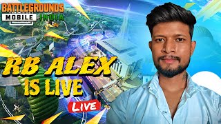 RB ALEX IS LIVE || BGMI ONE PLUS 13R GAMEPLAY