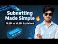Subnetting Explained | FLSM vs VLSM | Complete Networking Tutorial with Examples