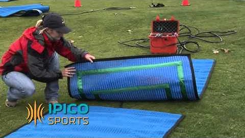 IPICO Sports - Two 2.4m Mats Overlay