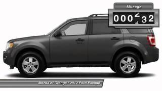 2012 Ford Escape Orange CA 768057