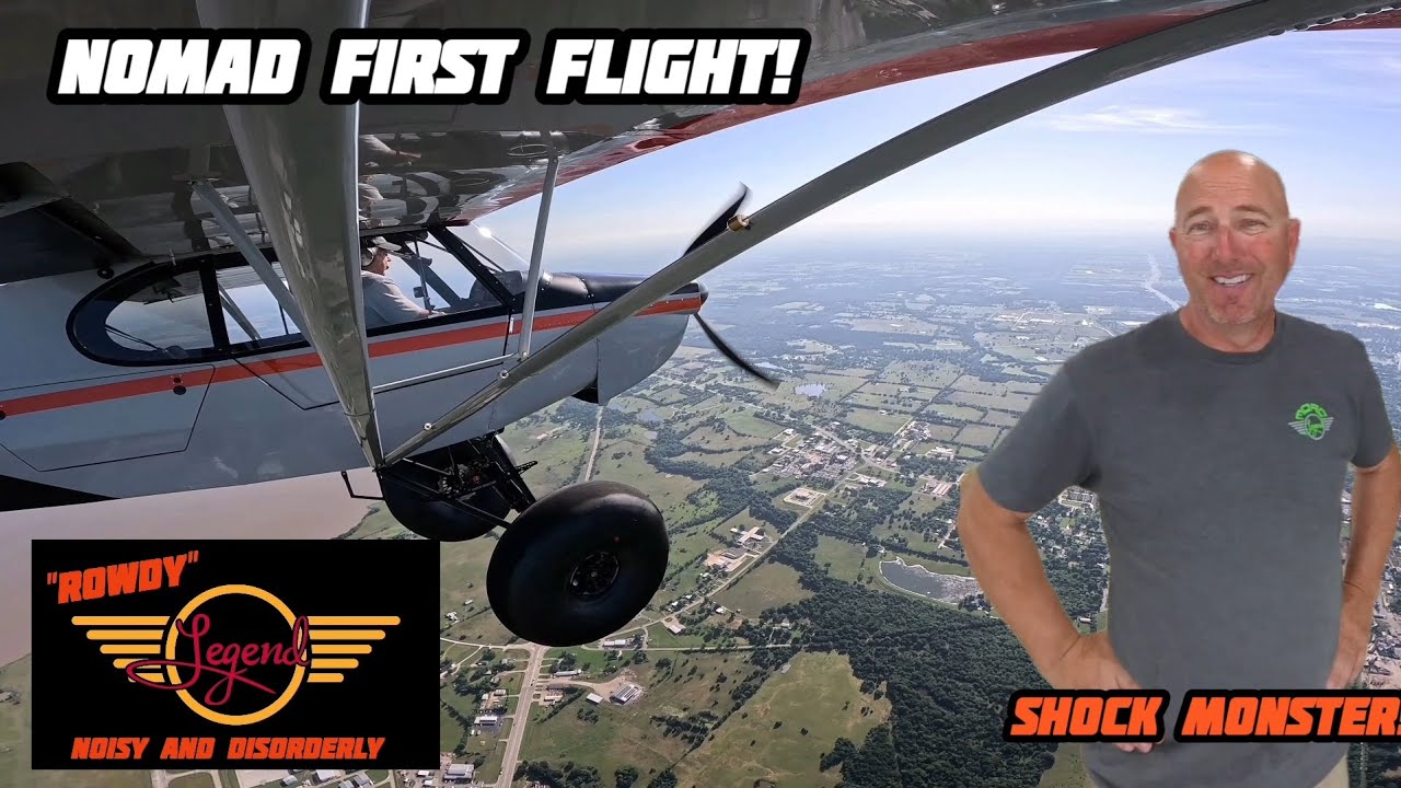 First Flight Of Nomad And Lots Of Interviews! Shock Monster Visits!