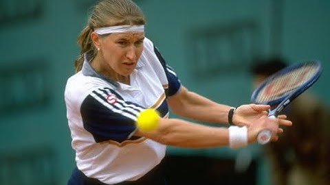 Steffi Graf Backhand Slice