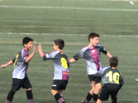 Primer gol del Marc Benages contra el Pujadas (მარკის პირველი გოლი პუხადასთან)