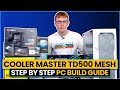 RTX 3080 and Ryzen 5800X Step-by-Step PC Build Guide 2021 (Cooler Master TD500 Mesh)