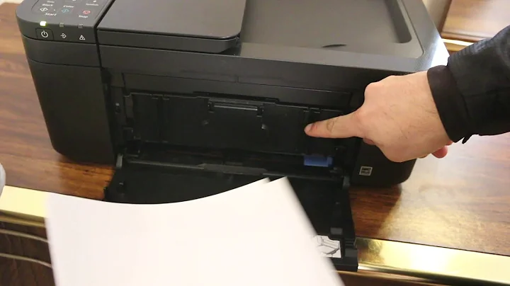 Canon TR4520 Loading Paper Tray review !!
