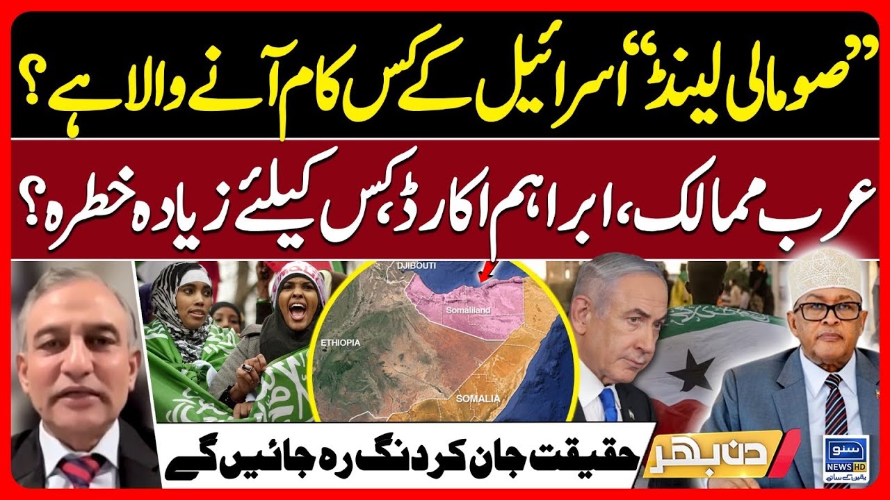 Why Israel Recognized Somaliland? | Arab Countries & Abraham Accords Risk Explained | Din Bhar-EP621