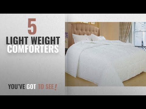 top-10-light-weight-comforters-[2018]:-natural-comfort-white-down-alternative-comforter-with