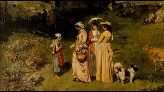 村の娘たち（Young Ladies of the Village）】ギュスターヴ・クール