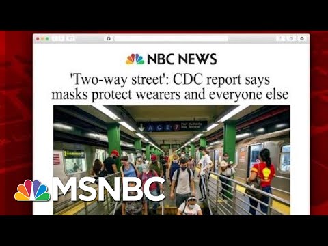 CDC Report Says Masks Protect Wearers And Everyone Else | Morning Joe | MSNBC